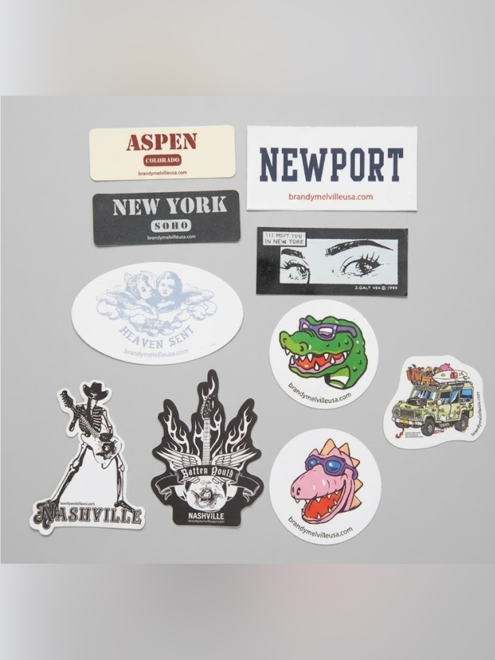 BRANDY MELVILLE STICKERS